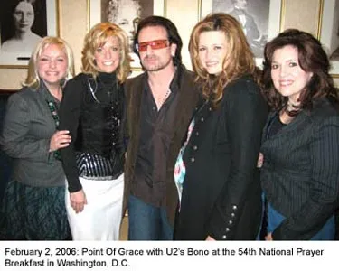 Point of Grace with Bono